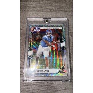 2022 Pro Set Matt Corral  Carolina Panthers Card